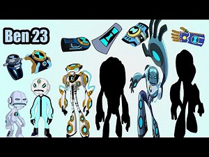 Ben 23 - Echo echo all forms with different omnitrix | Ben 10 coloring