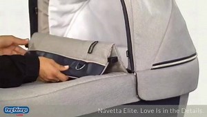 Our stylish Navetta Elite modular system - Did you know the bassinet can also be used in the home as a cot thanks to its clever design. Check out all its features in the video below. Best of all there's still time to save in our winter sale: was £1,040, now £880. Save £160 when you purchase a seat unit, Navetta Elite carrycot, changing bag and Primo Viaggio SL car seat as well as Book chassis of your choice. Available in Luxe Beige, Luxe Bluenight and Luxe Grey. Want to find out more? Drop us a 
