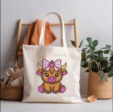 Highland Cow Machine Embroidery Design, Baby Highland Heifer Cow, Floral Highland Cow, Nursery Machine Embroidery, 6 Sizes, Instant Download - Etsy Canada