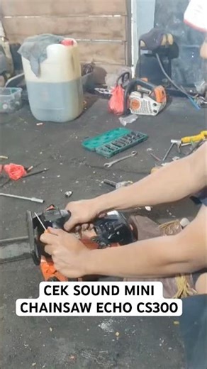 CEK SOUND CHAINSAW ECHO CS3000 #echo