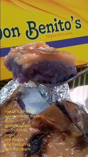 Yummy Inutak of Don Benito 💜 #yummyfood #pinoyfood #foodtrip #delish #dietjoke