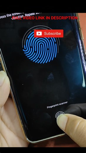 fingerprint calibration #mobilerepair #bmhmobilefix #shorts #mobilerepairviralvideo
