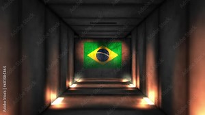 Traveling through a Brazil Fallout or Bomb Shelter or Military Tunnel Complex