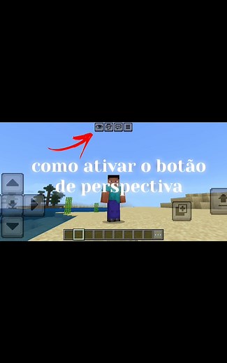 Ativando a Opção Secreta de Perspectiva no Minecraft