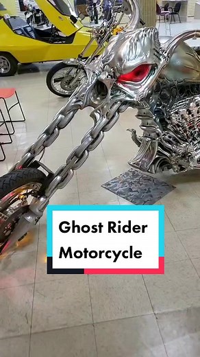 La moto emblématique de Ghost Rider