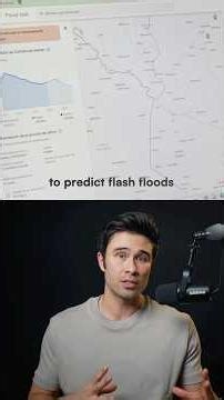 This AI system was trained on millions of news articles to predict flash floods🌦️ #ai #tech