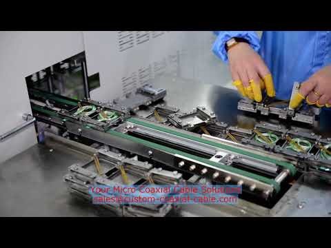 I-PEX 20373-R30T-06-S IPEX 20374-035E-31 micro coax cables RoHS and REACH compliant Weatherproof MPO