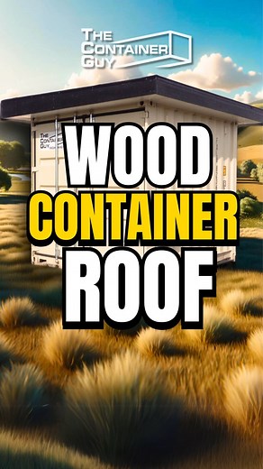 The Container Guy on Instagram: "Our partner company, @containermodificationworld, offers a wide range of innovative products that allow you to transform shipping containers in countless creative ways, including adding a roof or deck. Check it out! FOLLOW US and @containermodificationworld for more product updates and container modifications! #shippingcontainers #innovation #shelter #tinyhome #nextlevel"