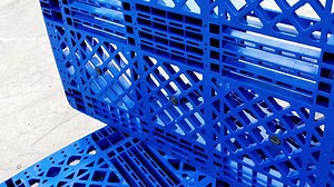 Flexography 4 Way PVC Heavy Duty Plastic Pallet for Sale