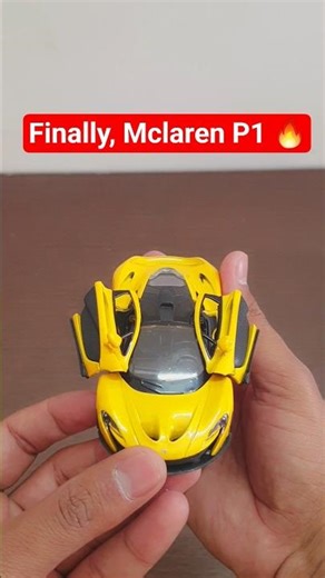 McLaren p1 Diecast Model by Kinsmart, Unboxing and Review #mclaren #diecastindia #unboxing