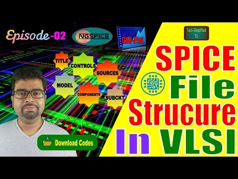 Understanding the Key Sections of a SPICE File in VLSI Design !