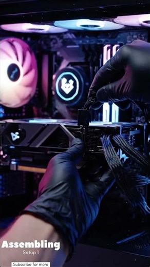 “INSANE RGB Gaming PC Build 😱 | Full Assembly Timelapse” #construction #comedy #pc #pcgaming