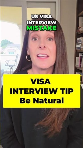 U.S. Visa Interview Mistake #26: Forcing Your Expressions #visainterview #visainterviewmistakes