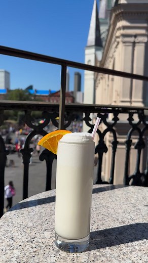 It’s sunny and in the low seventies on this beautiful Jazz Brunch Sunday morning. | Muriel's Jackson Square