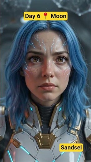 Day Six on the Moon. She wakes to a dawn that knows no sound