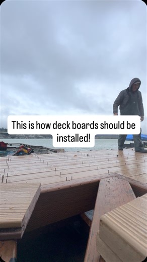 Summit Decking | Custom Deck Builders on Instagram: "Always does the job #construction #instagramreels #deck"