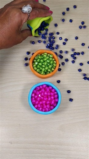 Pouringbeads#satisfying #shortsvideo 🎉❤️👍