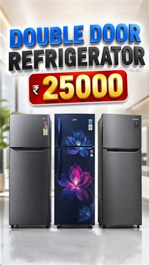 Don't Buy a Fridge Until You See This! ❄️ The DREAM Double Door Fridge for ₹25000!