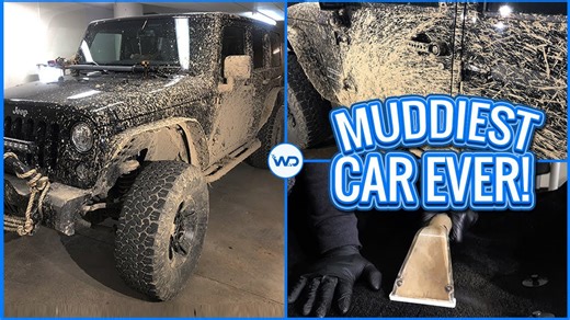 Wrangler experts clean muddiest Jeep for a stunning transformation
