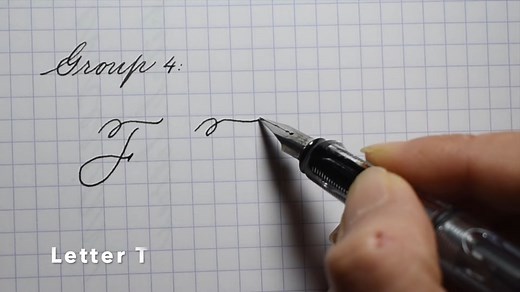 Spencerian Penmanship for beginners - 英文书法 - 斯宾塞体 - 英文商务草书书法