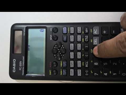 How Shift and Alpha Button works in Financial Calculator | Casio FC-200v | Financial Planning |