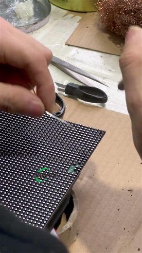 Fix LED Screen Dead Pixels Easily #leddisplay #ledpanelrepair #ledscreen#shorts