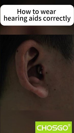 How to wear hearing aids correctly?