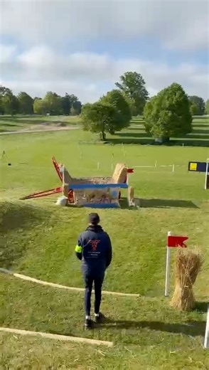 Tom’s Badminton vlog: episode five 🎬 While all of the Badminton Horse Trials action has been taking place between the white boards, Tom Woodward has been out course-walking with long-time mentor Sarah Verney, who also happens to be Eventing Pathway Manager for our World Class Podium 🏃‍➡️ Here they are, walking some of the influential combinations on Eric Winter’s track… and showing just how big they really are! 👀 Tom and Lucky will start their cross-country round at 13:16 tomorrow afternoon –
