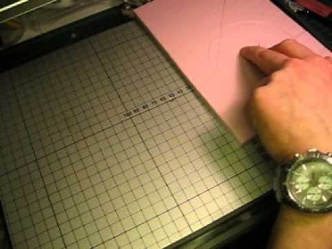 Cutting circles with a hot wire foam cutter