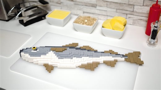 Fried Fish and Chips 🐟🍟 Stop-Motion Cooking. 🎬 | Hypno Motion