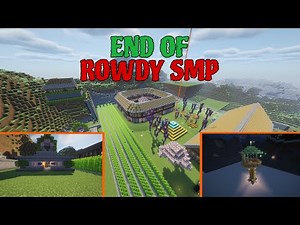 The End Of ROWDY SMP | Telugu | TheRowdyBoyYT