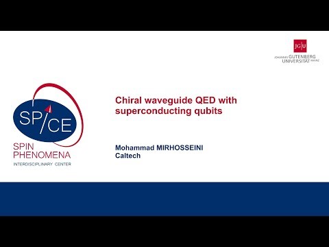 Talks - Quantum Spinoptics 2023 - Mohammad MIRHOSSEINI, Caltech