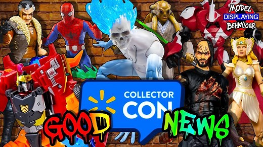 Biggest Action Figures Revealed – Walmart Collector Con