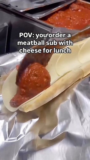 A classic lunch sub 🤌🏼🤌🏼 #lunch #meatball #meatballs #meatballsub #meatballsandwich #sandwichshop #share | Moochie's Cheesesteaks