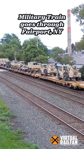 89K views · 2.8K reactions | Military Train at Fairport, NY #trains #militarylife #railroad #railfans #csx #fairportny #virtualrailfan https://linktr.ee/virtualrailfan | Virtual Railfan | Facebook