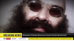 277K views · 3.5K reactions | BREAKING: Britain's most notorious prisoner Charles Bronson will remain behind bars after being denied release by the Parole Board. Sky's Martin Brunt updates us with more on this story. https://trib.al/TAhV5OF  Sky 501, Virgin 602, Freeview 233 and YouTube | Sky News | Facebook