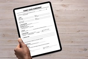 Family Loan Agreement Template | Editable Word, PDF (A4 & US Letter) - Etsy UK