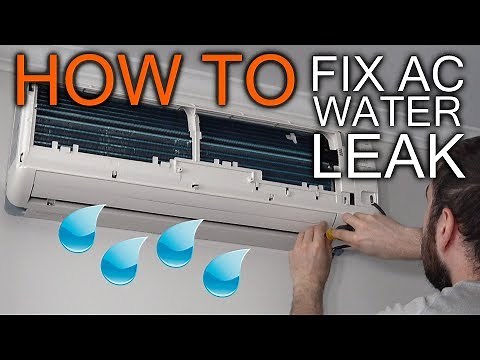 How to Fix Wall Air Conditioner AC Water Leak