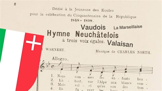 "L'Hymne Neuchâtelois" et son petit air de déjà-entendu - La culture en films - Play RTS