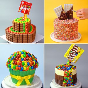 4.1M views · 16K reactions | Fancy Chocolate Cake Tutorials With Candy M&M | Cake Junkie | Facebook