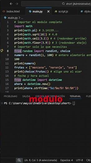 Python from Scratch #20 | Modules and import #programming