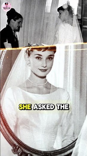 Audrey Hepburn’s Wedding Dress With a Heartbreaking Twist 💍✨