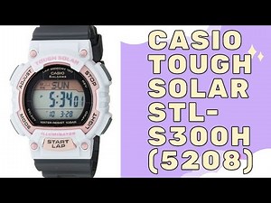 CASIO TOUGH SOLAR STL-S300H TIME SETTING TUTORIAL #watchservicebd