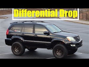 Differential drop on a GX470