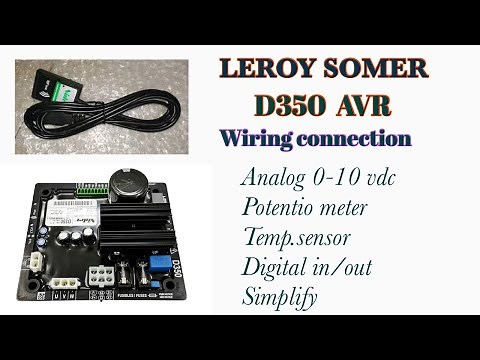 LEROY SOMER D350 AVR SIMPLIFY benzblogs