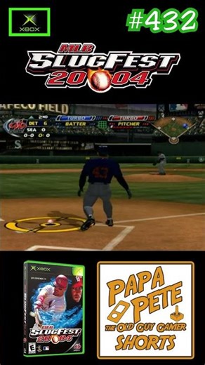 MLB Slugfest 2004 - Papa Pete's Original Xbox Gameplay Shorts #xboxog #xboxgameplay