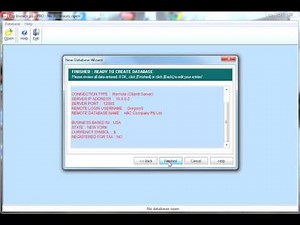 Ezy Invoice CS 5 - How To Connect Ezy Invoice To The Database On the Database Server