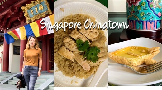 Eating in Singapore | Chinatown + Maxwell Hawker Centre
