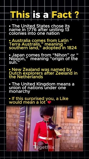 The Hidden Meaning Behind Country Names