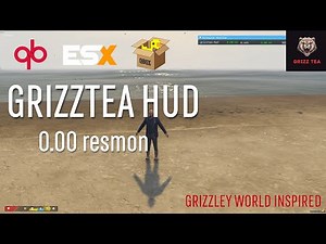 [ESX/QB/QBX] HUD | Grizzley World Inspired | TGrizzley | FiveM | Cfx.re | GTA5